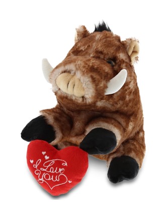 Creative wild boar hugging...