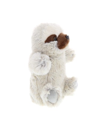 Cute sloth plush hand puppet