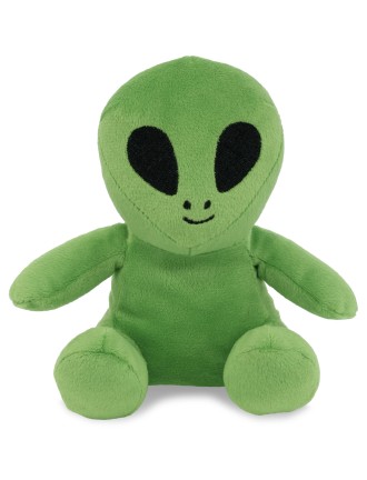 Cute green alien plush toy