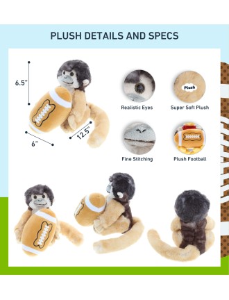 Cute monkey holding a...