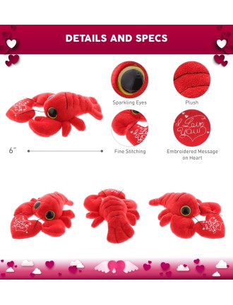 Cute crayfish plush toy