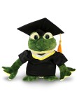 Graduation commemorative frog plush toy