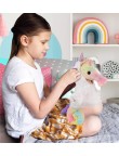 Fantasy Unicorn Costume Rainbow Seahorse Plush Toy