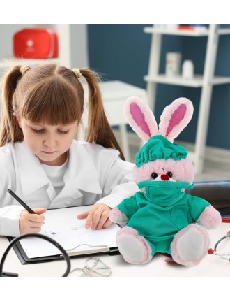 Medical rabbit plush doll