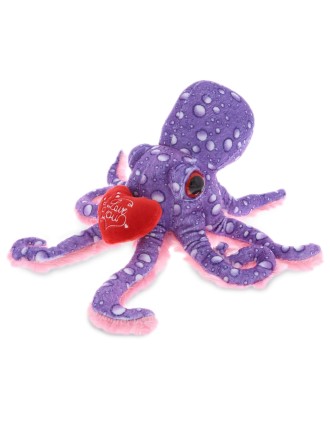 Romantic Love Octopus Plush...