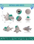 Funny Shower Cap Shark Plush Doll
