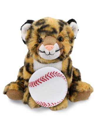 Baseball Tiger Plush Doll