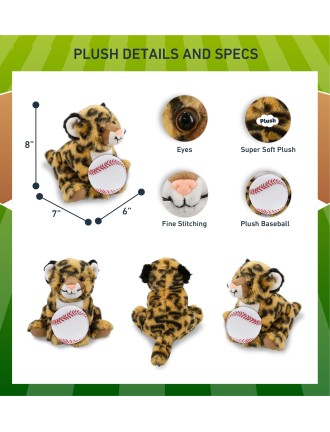 Baseball Tiger Plush Doll
