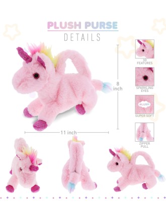 Dreamy pink unicorn plush...