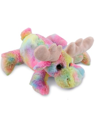 Rainbow Reindeer Plush