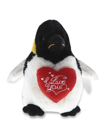 Love Penguin Plush Toy
