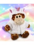 Cute Giraffe Disguise Unicorn Plush Doll