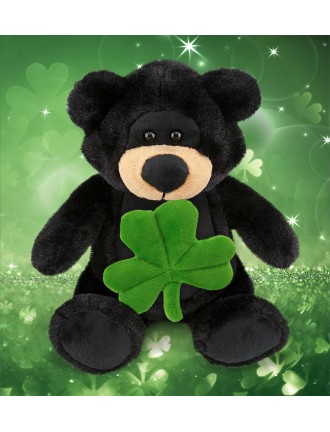 Lucky Clover Black Bear...