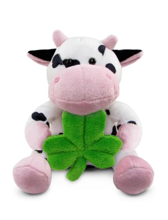 Lucky Clover Cow Plush Toy