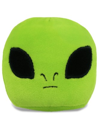 Alien head plush toy