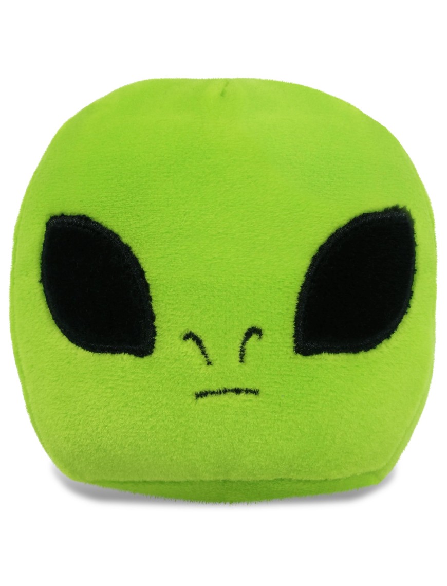 Alien head plush toy