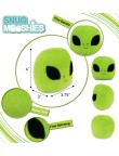 Alien head plush toy
