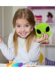 Alien head plush toy