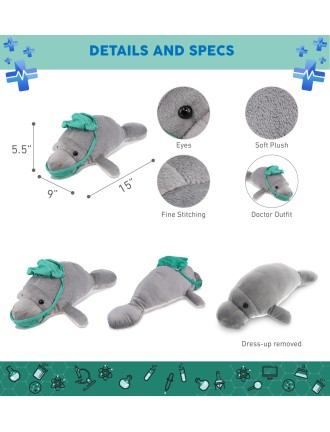 Mask Manatee Plush Doll