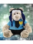 Police uniform bear plush doll