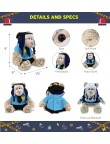 Police uniform bear plush doll