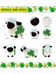Lucky Four-Leaf Clover Sheep Plush Doll